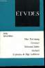 Etudes tome 345 n° 11 - Mao Tse Toung par C. Larre, Inégalités et pouvoir politique aux USA par M.F. Toinet, Antonio Gramsci par F. Guibal, Edmond ...