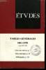 Etudes - tables générales 1961-1978 (tomes 308 à 349). Collectif