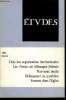 Etudes tome 358 n° 2 - La crise des organisations internationales par Marie Claude Smouts, Les verts en Allemagne fédérale par Henri Ménudier, La ...