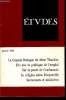 Etudes tome 360 n° 1 - La Grande Bretagne après les élections de juin 1983 par Jacques Leruez, Dix ans de politique de l'emploi en France (1973-1983) ...