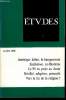 Etudes tome 363 n° 10 - Vers une relance institutionnelle de la Communauté européenne par Raymond Legrand-Lane, Zimbabwe : la tentation du parti ...
