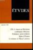 Etudes tome 369 n° 9 - Les nouveaux défis de l'Afrique francophone par François Gaulme, Impressions tchadiennes par Georges Cottin, Le glas du ...