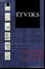 Etudes - Tables générales 1979-1990, tomes 350 à 373. Collectif