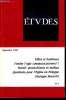 Etudes tome 375 n° 9 - L'éducation en Grande Bretagne par Edmund King, Soulèvements des Indiens en Equateur et ailleurs par Christian Rudel, Les ...