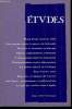 Etudes tome 376 n° 3 - Hong Kong, horizon 1997 par Yves Nalet, Une journée dans la guerre civile du Salvador par Martin Maier, La communication contre ...