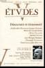 Etudes tome 416 n° 1 - Leçons de citoyenneté par Pierre de Charentenay, De Prague a Tunis, de 1989 a 2011, le role de la résistance civile par ...
