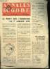Annales du G.O.D.F. supplément a Humanisme - Le point sur l'obédience au 1er janvier 1974 par Jean Pierre Prouteau, Une nouvelle série des annales, ...