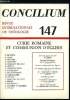 Concilium n° 147 - Les structures centrales de l'église par Peter Huizing et Knut Walf, Position théologique de la Curie romaine par Joseph Lécuyer, ...
