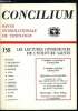 Concilium n° 158 - La Bible dans le conflit des interprétations par Hans Küng et Jürgen Moltmann, La méthode historico-critique est-elle dépassée ? ...