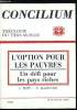 Concilium n° 207 - Une théologie partant de l'optique des pauvres, La réalité de la richesse au prix de la pauvreté, Origines de la richesse actuelle ...