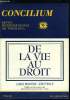 Concilium n° 267 - Message biblique et droit ecclésiastique, une tension fructueuse, La philosophie classique et la vie juridique de l'église par ...