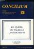 Concilium n&deg; 292 - Les &eacute;glises et les religions en qu&ecirc;te de valeurs universelles, Pour un code &eacute;thique commun de l'humanit&eacute; par Jean Paul II, La ...