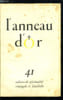 L'anneau d'or n&deg; 41 - Virginit&eacute; par Henri Caffarel, L'Evangile en danger par Jean Duplacy, Pour votre pri&egrave;re familiale, Alerte aux quarante ans, Anna ...