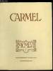 Carmel n° 1 - L'esprit saint dans la vie du chrétien par S. Em. le cardinal Lercaro, Quelques aspects de la vocation dans la Bible par F. Jean de ...