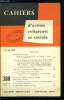 Cahiers d'action religieuse et sociale n&deg; 300 - Nos &eacute;v&ecirc;ques nous parlents, d&eacute;claration de l'assembl&eacute;e pl&eacute;ni&egrave;re de l'&eacute;piscopat, communiqu&eacute; sur ...