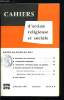 Cahiers d'action religieuse et sociale n&deg; 478-479 - Apr&egrave;s la crise de mai, R&eacute;sultats des &eacute;lections, L'universit&eacute; fran&ccedil;aise, L'&eacute;conomie fran&ccedil;aise apr&egrave;s ...