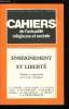 Cahiers de l'actualité religieuse et sociale n° 241-242 - Enseignement et liberté, Les enjeux actuels de l'école, Visages de l'enseignement ...