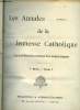 Les annales de la jeunesse catholique - 3e s&eacute;rie - tome 1. Collectif