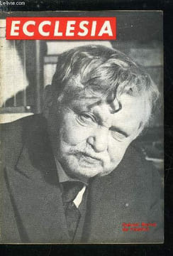 Ecclesia, lectures chrétiennes n° 217 - Les chemins de la liberté, selon Teilhard de Chardin par Emile Rideau, Les va nu pieds de Dieu par Miklos ...