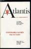 Atlantis n° 323 - L'arbre de vie, axe des Gaules par Elise Lejard, Le Graal et la Flandre ou les vicissitudes d'un croisé flamand au service de la ...
