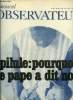 Le Nouvel Observateur n&deg; 195 - O.R.T.F : la premi&egrave;re charrette par Katia D. Kaupp, P.C.F. : des dirigeants &eacute;mancip&eacute;s par Christian H&eacute;bert, ...
