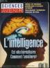 Sciences et avenir n° 543 - L'intelligence est-elle héréditaire ? par Marie Jeanne Husset, Alain Gras : un sociologue dans le cockpit, Espace, Ariane, ...