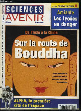 Sciences et avenir n° 584 - La conquête spatiale : Objectif Mars, Alpha 2002, cité de l'espace, Comment l'organisme s'adapte a l'espace, Une journée ...