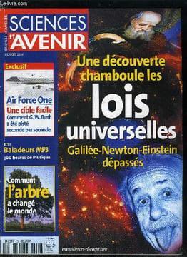 Sciences et avenir n° 656 - Attentats aux Etats Unis : ils savaient, Air Force One : président en ligne de mire, Informatique : le portable de demain, ...