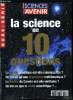 Sciences et avenir hors série n° 133 - Qu'est ce que la science ? par Bertrand Saint Sernin, Anne Fagot Largeault et Daniel Andler, Qu'est ce que la ...
