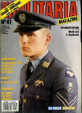 Militaria magazine n° 41 - Le pistolet mitrailleur M3 par Jean Huon, L'officier de cavalerie du 3e régiment de cosaques du Kouban par Jean de Lagarde, ...