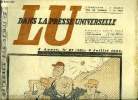 Lu dans la presse universelle n&deg; 161 - Au IIIe Reich : descente de moeurs et sanglante r&eacute;pression politique, Les chefs ex&eacute;cut&eacute;s par Michel Gorel, ...
