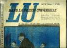 Lu dans la presse universelle n&deg; 162 - Les dessous du drame allemand, Schleicher est mort pour la paix de l'Europe, La lutte de classe continue par ...