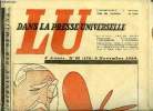 Lu dans la presse universelle n&deg; 179 - Ce qu'il faut savoir en allant a Versailles par Edouard Bonnefous, L'alliance d&eacute;mocratique prend position, La ...