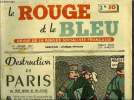 Le rouge et le bleu n° 10 et 11 - Destruction de Paris par René Héron de Villefosse, L'hotel Drouot, le premier grand magasin de Paris ou l'on trouve ...