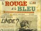 Le rouge et le bleu n° 14 - Que fera l'Inde ? par Gaetan Fouquet, Souvenirs par Charles Spinasse, Les conseils de prud'hommes, Des bourses du travail ...