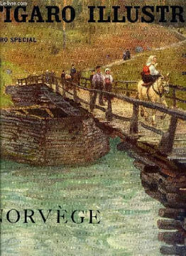 Le Figaro illustré 24e année n° 195 - Norvège par Magnus Synnestvedt, Halling par L.M. Lindeman, Deux chants populaires par C. Elling, Skuldalsbruri ...