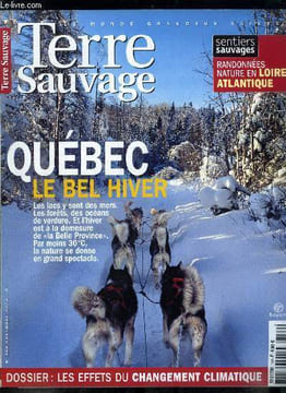 Terre sauvage n° 189 - Dans la gueule de la murène par Jean Blanchard, Pour quelques degrés de plus par Cédric Bihr, Escale dorée pour grues cendrées ...