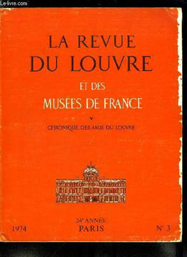 La revue du Louvre et des musées de France n° 3 - Les collections de marbres antiques sous François 1er par Suzanne Favier, Trois tableaux des frères ...