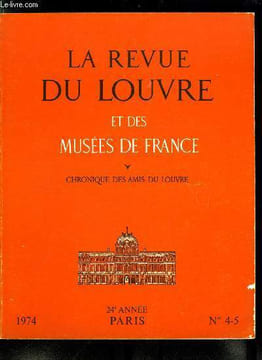 La revue du Louvre et des musées de France n° 4-5 - La statue d'Ur-Ningirsu reconstituée par Pierre Amiet, Petite tête féminine étrusque par Marie ...