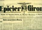 L'épicier Girondin n° 67 - Agrandissement de notre journal, Notre excursion a Bourg, Une importante réunion au comité de l'alimentation bordelaise, ...