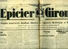 L'épicier Girondin n° 95 - Commerçants attention, Timbres et primes par D.L., Chronique de la répression des fraudes, Remaniements des services a la ...