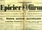 L'épicier Girondin n° 145 - Une comédie qui a assez duré par R. Cossaune, Loteries foraines, Assemblée générale statutaire, dimanche 3 avril 1938, ...