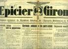 L'épicier Girondin n° 160 - La fermeture dominicale, le droit des autres, Liaison entre les administrations, taxe d'armement, Marchands ambulants et ...