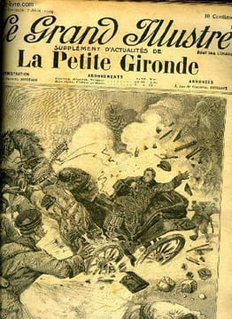 Le grand illustré n° 21 - Assassinat de M. de Plevhe, ministre de l'intérieur de Russie, Les plaisirs de la campagne, la pêche en eau douce, Une fête ...