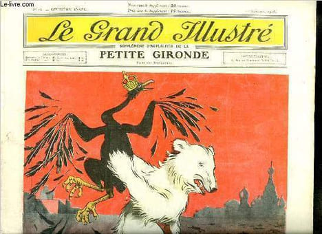 Le grand illustré n° 46 - Révolution en Russie : l'agonie de l'aigle impérial, La fête de la mutualité (suite), Le futur roi de Norvège, Le salon ...