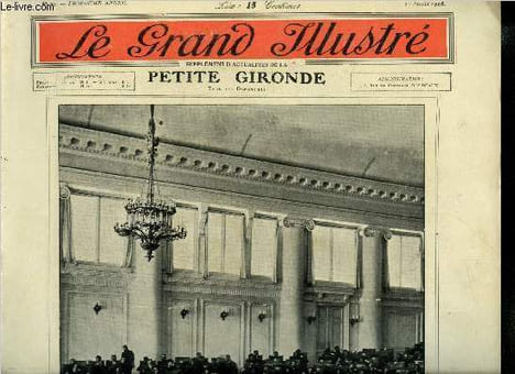 Le grand illustré n° 29 - Une séance historique a la Douma, Au banquet des cent mille a Versailles, A Longchamps : la revue du quatorze juillet, Nos ...