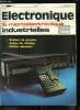 Electronique microélectronique industrielles n° 225 - Le potentiomètre a curseur optique est inusable, silencieux et économique, Les alimentations ...