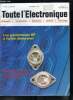 Toute l'électronique n° 448 - Les générateurs BF a faible distorsion par G. Mourier, Les oscilloscopes a deux voies vraies, Guide de choix du ...