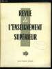 Revue de l'enseignement supérieur n° 4 - Sources françaises d'énergie, Le soleil et les sources d'énergie disponibles sur la terre par P. Couderc, ...