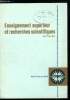 Enseignement supérieur et recherches scientifiques aux Pays-Bas n° 2 - L'étude sociologique des problèmes internationaux par B. Landheer, ...